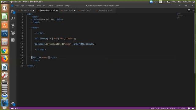 Array Concept In Java With Example [ create Array ]