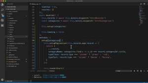Урок 18. CRM на VueJS. График с vue-chartjs