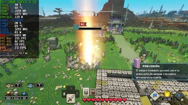 Minecraft Legends - Intel Xeon E5-2689 RTX 2060 SUPER - Juegos Game Pass смотреть онлайн