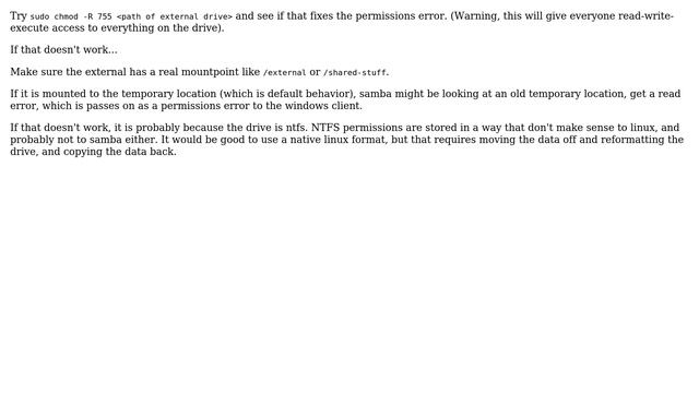 Ubuntu: Windows users unable to access samba share of an external drive (3 Solutions!!) смотреть онлайн