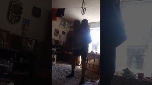 Папа соревновался,а его засняли