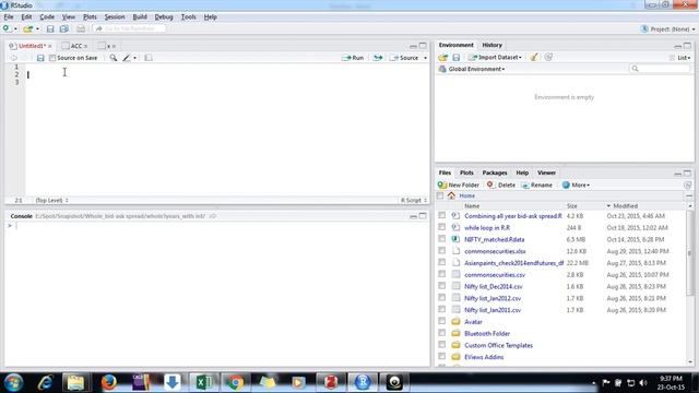 How to Copy data from MS excel and paste it in R смотреть онлайн