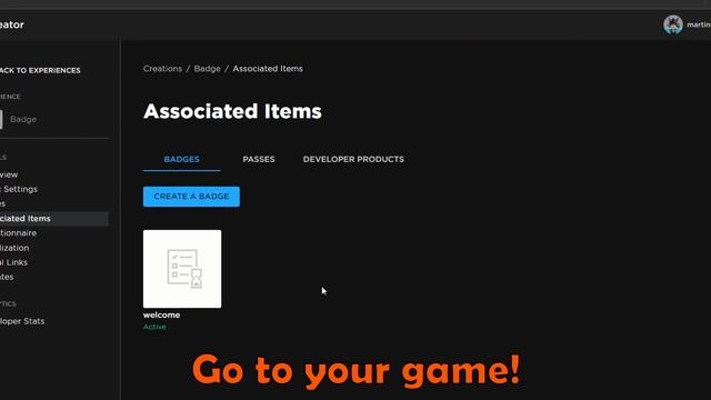 Roblox Studio Tutorial: How to Make A Welcome Badge! смотреть онлайн