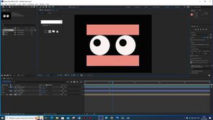Работа с масками в  Adobe After Effects:   моргание глаз