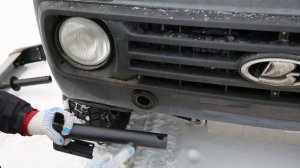 Силовой Бампер RIVAL на Ниву - Установка на Lada 4x4