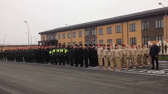 Открытие первого в России учебного центра Военной полиции смотреть онлайн