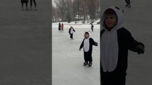 Каток в парке Горького⛸⛸ (Алматы)