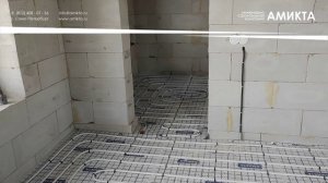 Монтаж отопления, водоснабжения и электрики в доме из газобетона