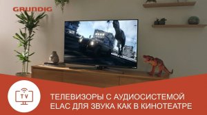 Телевизоры Grundig с аудиосистемой ELAC - ваш домашний кинотеатр