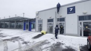 Чистка снега и ежедневный мониторинг толщины снежного покрова