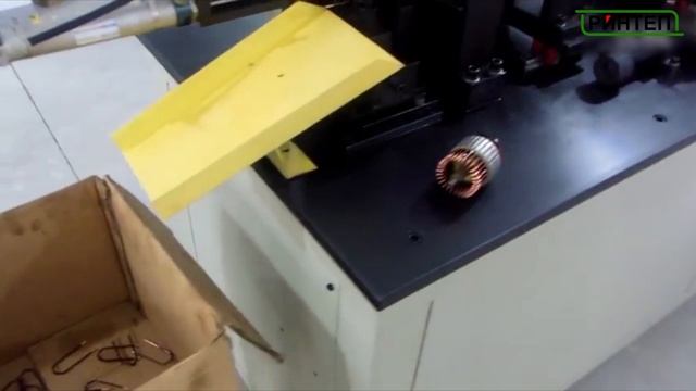 Машина для зачистки, резки и гибки плоских эмалированных проводников смотреть онлайн