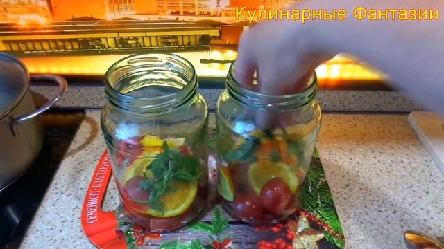 Компот из Слив с Апельсинами! Ну очень Вкусно!