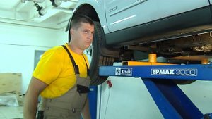 SsangYong Kyron Монтаж защиты порогов