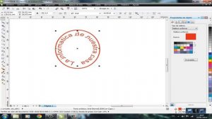Como hacer o modificar un sello con CorelDraw x5