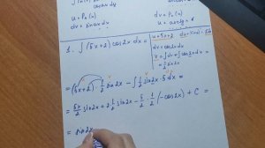 Интегрирование по частям. 11 класс