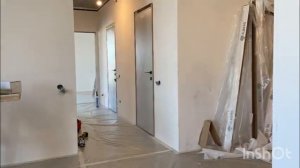 Монтаж дверей albero в эмали. Магнитные замки, скрытые петли.