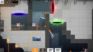 Bridge Constructor Portal   Portal Proficiency DLC   level 12 low budget solution