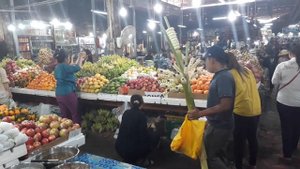 Экзотика! Рынок в Камбодже.