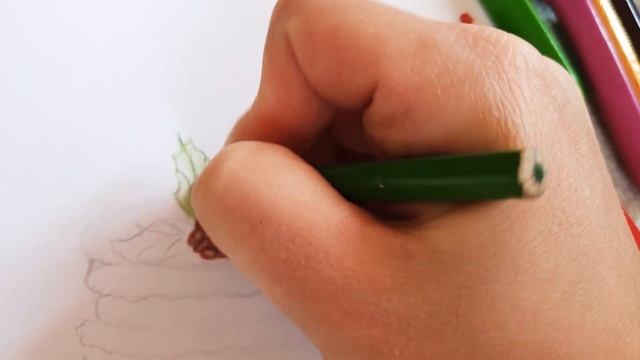 Рисуем вместе цветными карандашами. Скетчинг смотреть онлайн