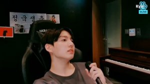 Песня Чон Чонгука на трансляции