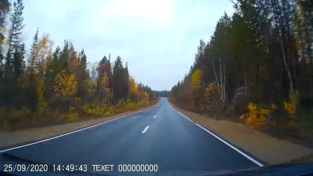 дорога из Колы в сторону финской границы / road from Kola towards the Finnish border (часть 2/4) смотреть онлайн