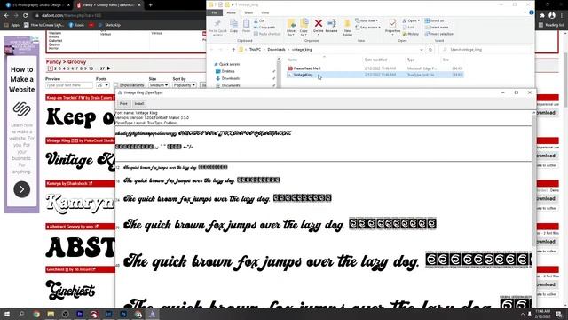 How To Download / Upload Fonts To Lightburn For Laser Cutting / Engraving