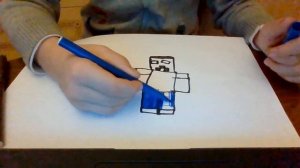 Как нарисовать Херобрина, Майнкрафт