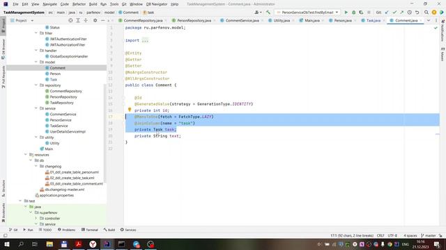 Тестовое Java Junior Rest API Hibernate n+1 смотреть онлайн
