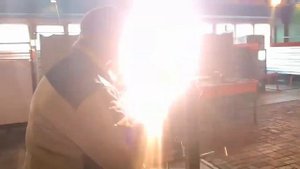 Сварка стыкового соединения в горизонтальном положений
