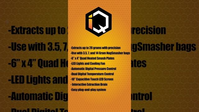 NugSmasher IQ SPECS