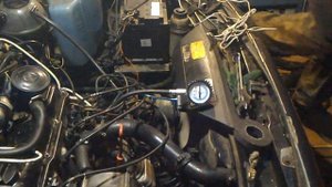 Замер давления масла из блока цилиндров на vw passat b3