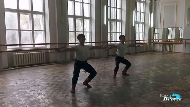 Урок народного танца - Танцевальный этюд №1 (Прибалтика)