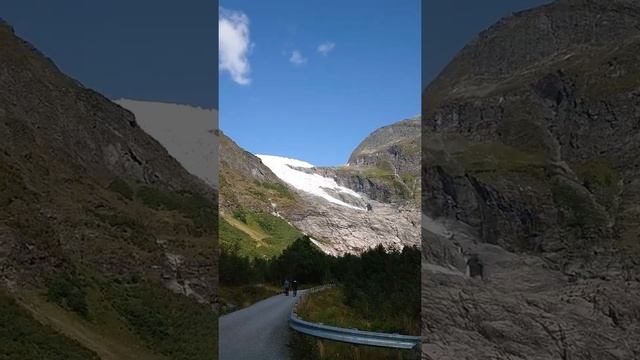 A visit to Jostedalsbreen Glacier National Park! Kjenndalsbreen and Bøyabreen! #SHORTS