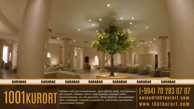 Нафталан, Азербайджан  Санаторий Карабах Garabag Spa & Resort Naftalan