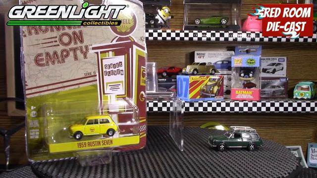 VW 1969 TYPE 3 SQUAREBACK | 1959 AUSTIN SEVEN / 1965 MINI COOPER - By GREENLIGHT смотреть онлайн