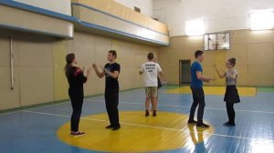 Берлинская полька. Обучающая схема. Школа ИБТ "Котильон"