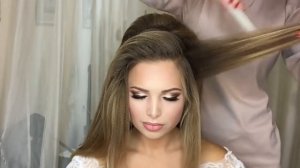 Arabic high tail⁄Восточный хвост Свадебная прическа