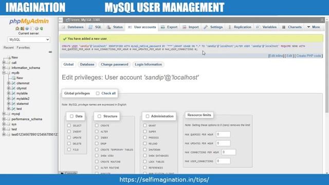 User Management in MySQL | CREATE / ALTER / DROP / GRANT / REVOKE #45