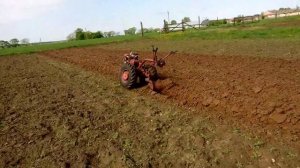 Пахота мотоблоком МТЗ