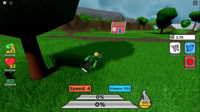 СКАТИЛСЯ С ВЫСОКОЙ ГОРКИ! СИМУЛЯТОР КАТАНИЯ ROBLOX смотреть онлайн