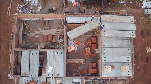 Монтаж плит перекрытия смотреть онлайн