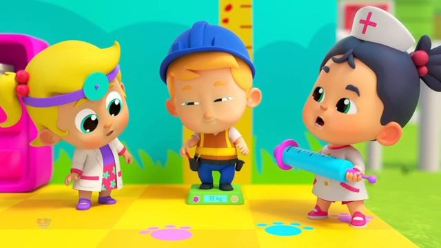 Ты спишь, брат Джон? песня и 3д мультфильм видео для детей - Baby Toot Toot смотреть онлайн