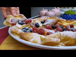 ЛЕНИВЫЙ ФИНСКИЙ БЛИНЧИК в духовке, с ягодами к завтраку СУПЕР!-1664464932622.mp4