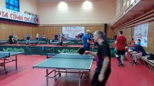 длинные шипы Yinhe(Galaxy) Neptune euro 0,7 на  off (Андрианов - Гилазов)