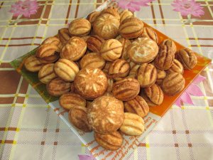 Готовим орешки со сгущенкой дома  по классическому рецепту. nuts cookies with condensed milk