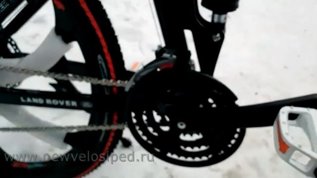 Велосипед Land Rover black на 3 х разных дисках смотреть онлайн