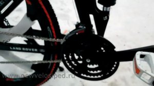 Велосипед Land Rover black на 3 х разных дисках
