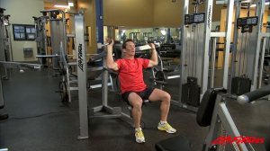 Тренажер "Жим от плеч". Серия Hammer Strength Select