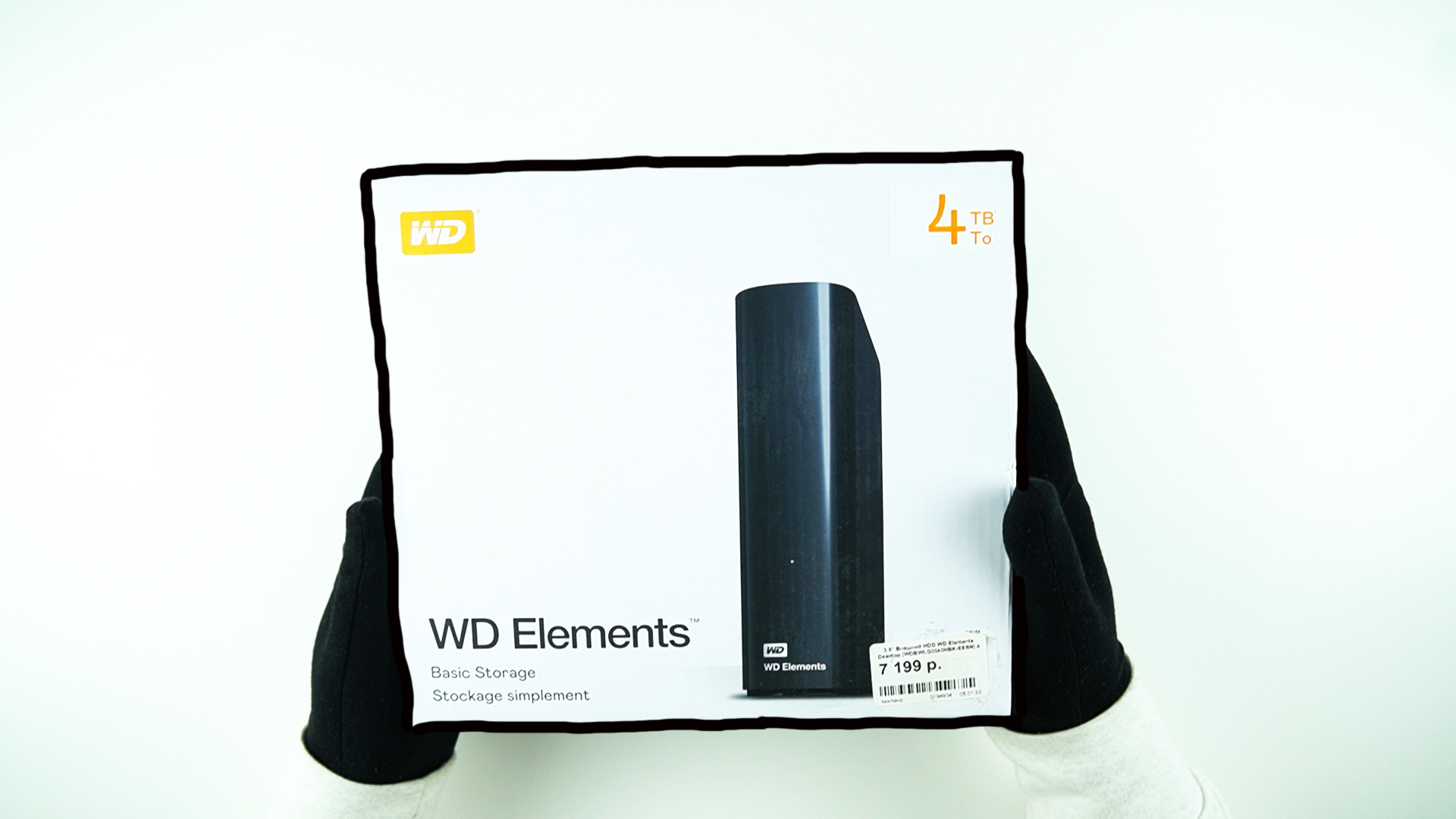 Внешний HDD WD Elements Desktop 4ТБ / Unboxing / ASMR смотреть онлайн