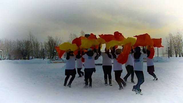 Флешмоб по пожарной безопасности. КЦ "Инской" смотреть онлайн